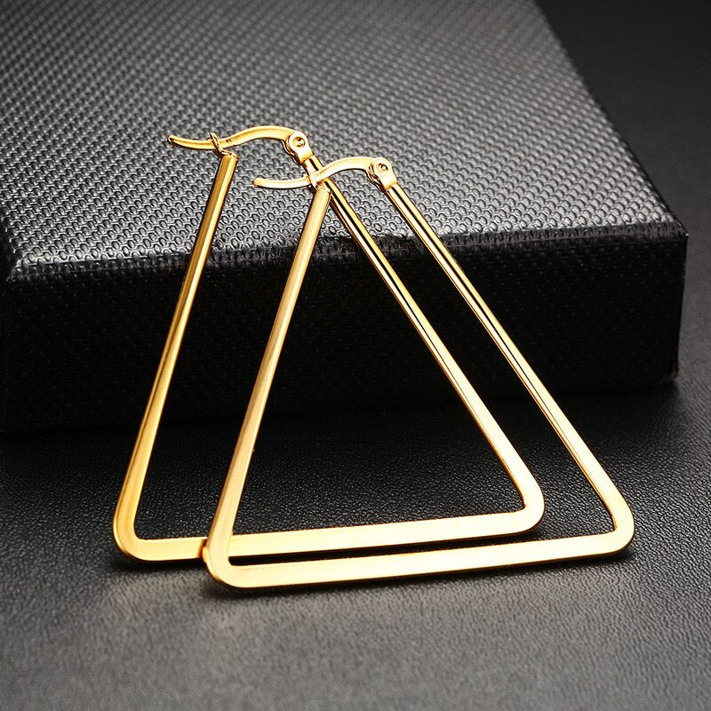 Trendy Triangle Earrings