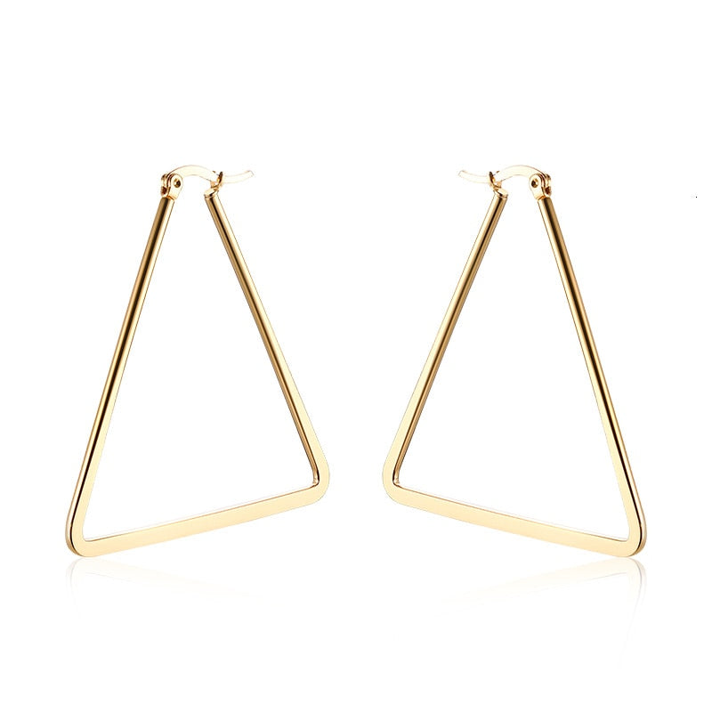 Trendy Triangle Earrings